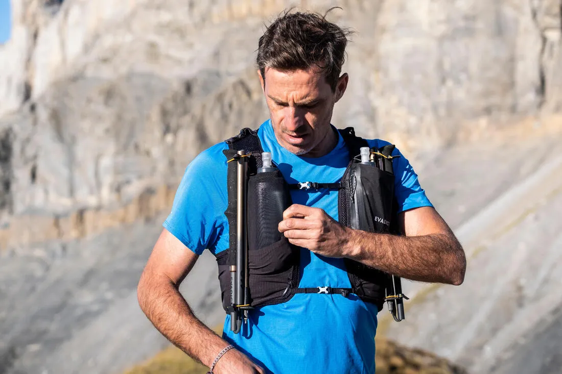 10L BLUE UNISEX TRAIL RUNNING BAG - SOLD WITH 1L WATER BLADDER