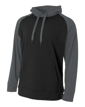 A4 Color Block Tech Fleece Hoodie