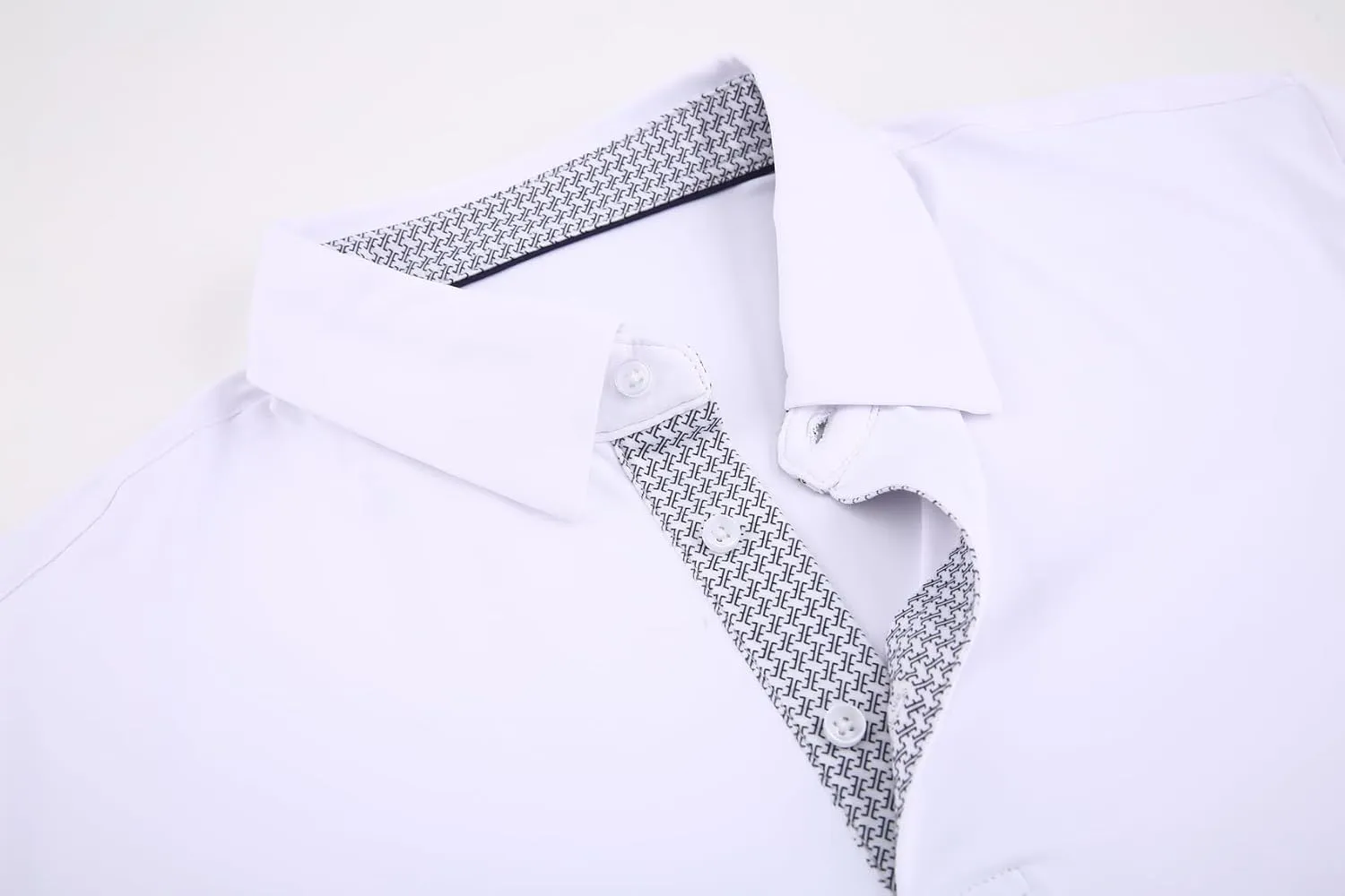 Alex Vando Mens Golf Shirt Moisture Wicking Quick-Dry Solid Short Sleeve Polo Shirts for Men