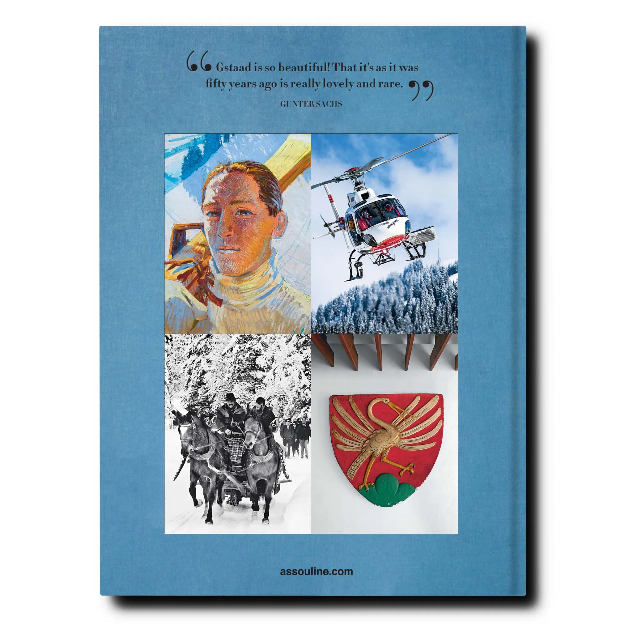 Assouline GSTAAD GLAM Hardcover Book