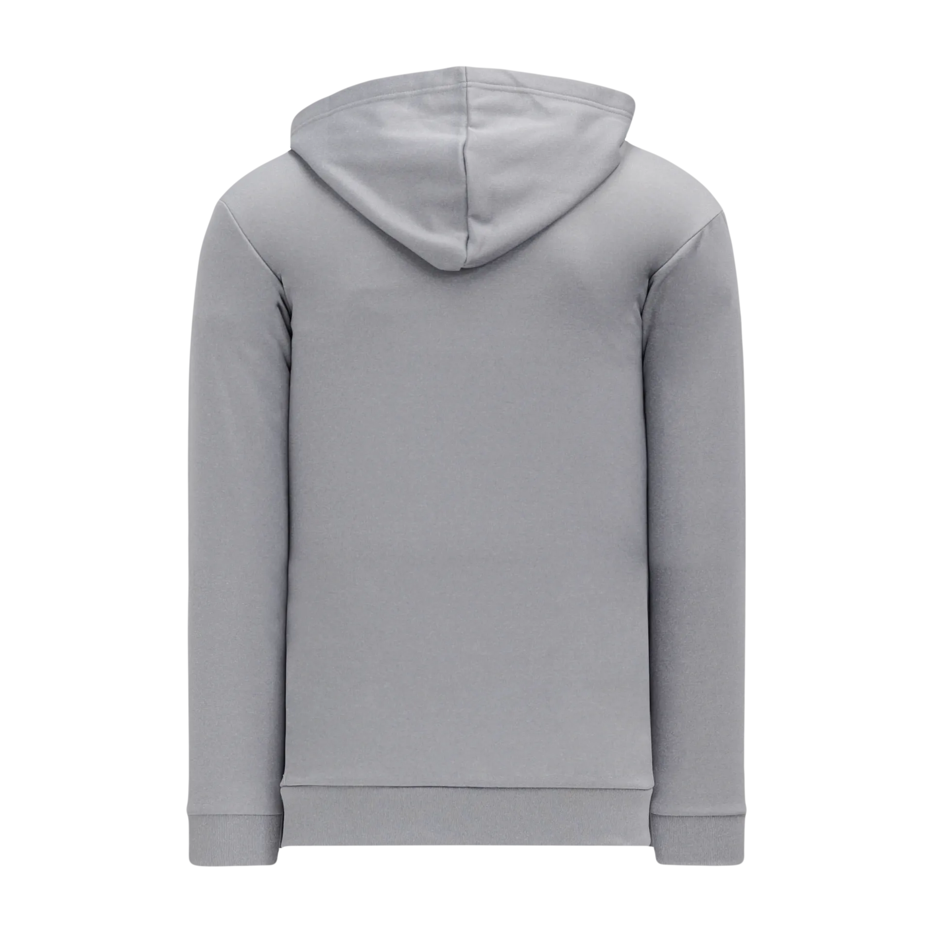 Athletic Knit Lace Neck Heather Grey Hoodie