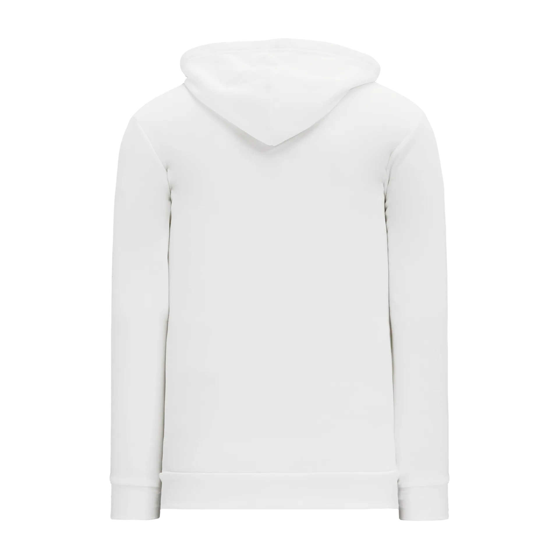 Athletic Knit Lace Neck White Hoodie