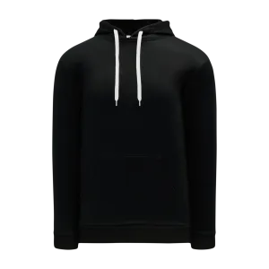 Athletic Knit Ladies Classic Black Hoodie