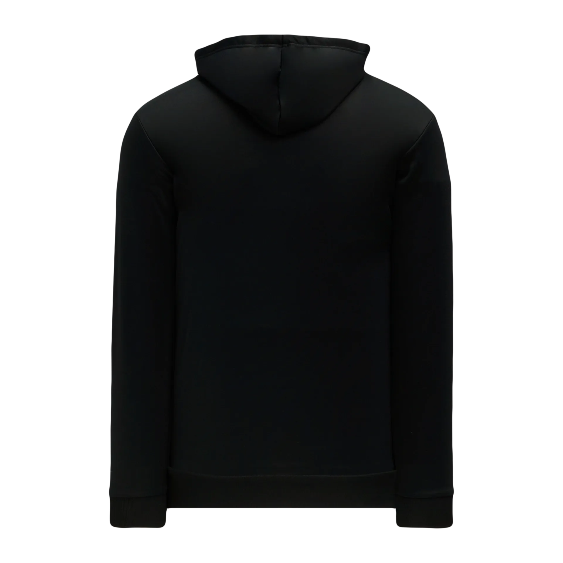 Athletic Knit Ladies Classic Black Hoodie