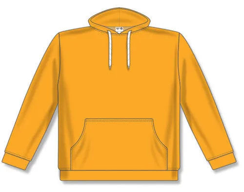 Athletic Knit Ladies Classic Gold Hoodie