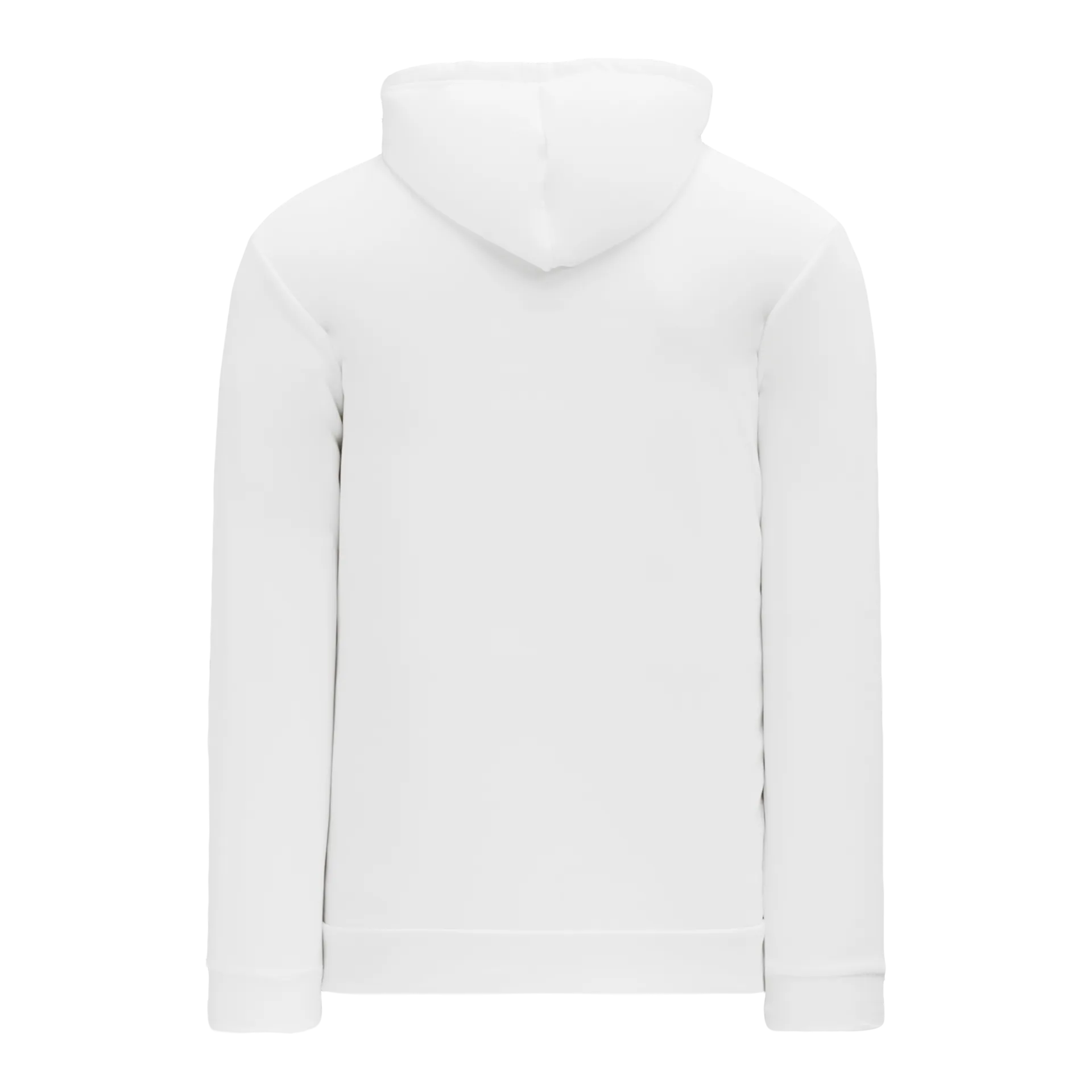 Athletic Knit Ladies Classic White Hoodie