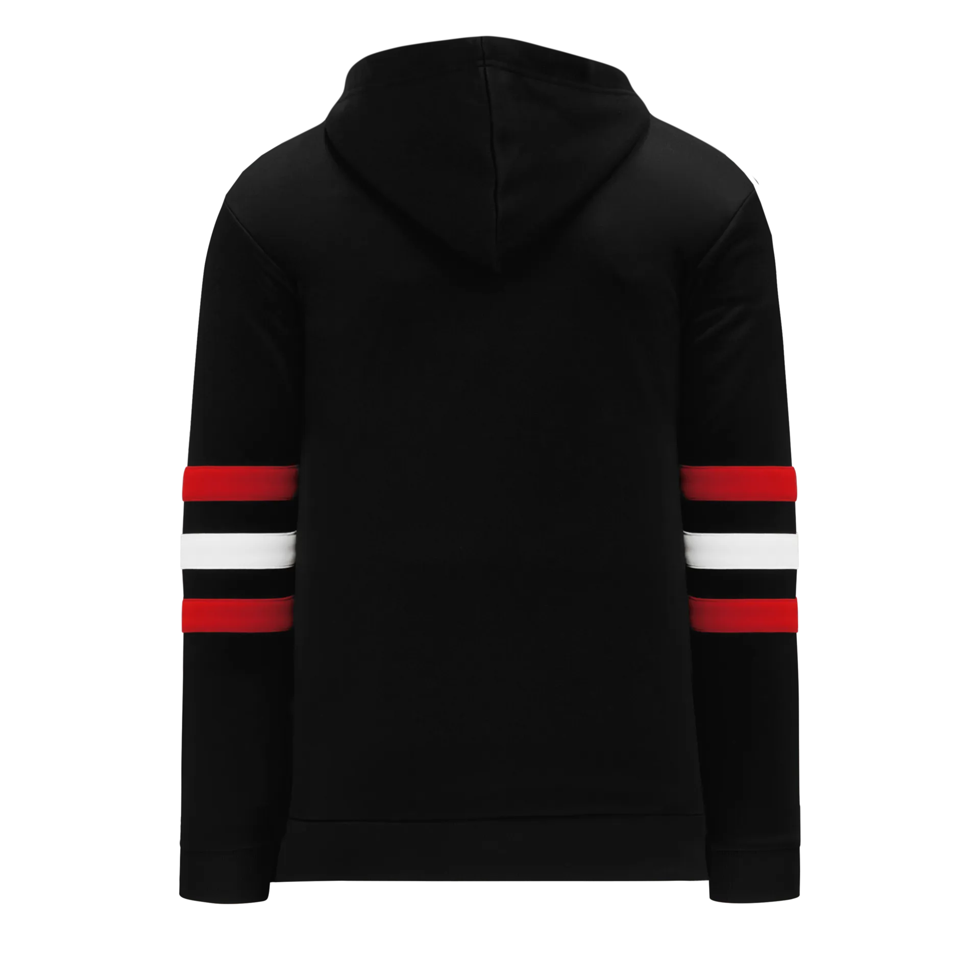 Athletic Knit Nhl Team Stripe Chicago Black Hoodie