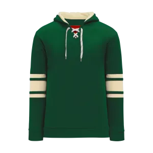 Athletic Knit Nhl Team Stripe Minnesota Dark Green Hoodie