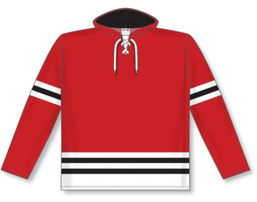Athletic Knit Pro Team Nhl Chicago Red Hoodie