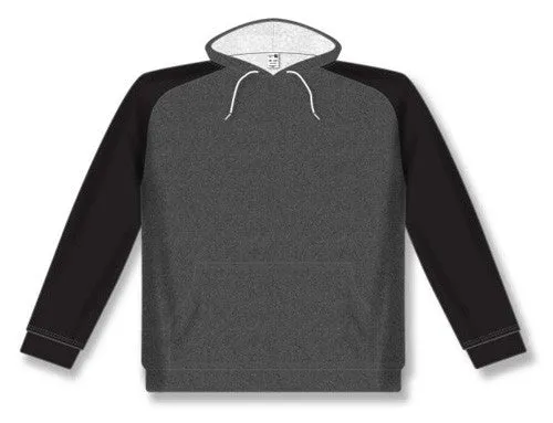 Athletic Knit Two-Tone Heather Charcoal/Black Hoodie