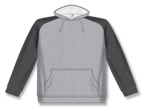 Athletic Knit Two-Tone Heather Grey/Heather Charcoal Hoodie