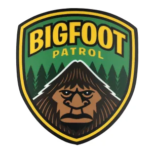 Bigfoot Patrol Patch Sticker (Monsterologist)
