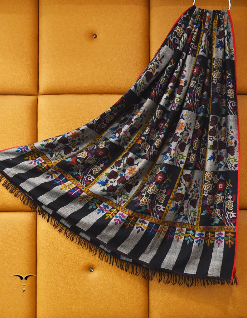 black kani Gents Pashmina Shawl 7849