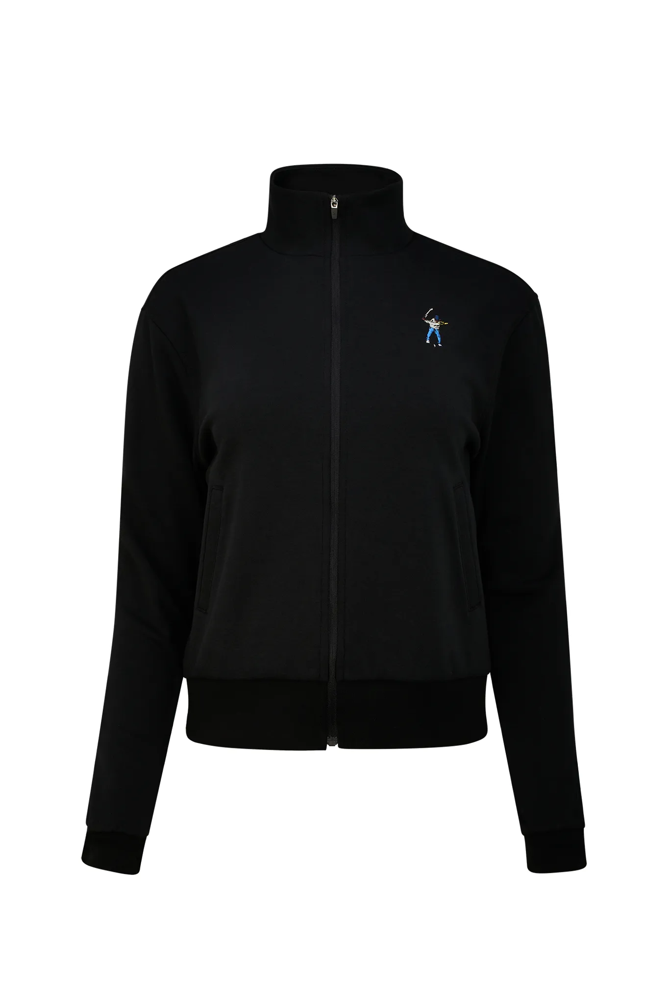 Black Women's Tracksuit Jacket
