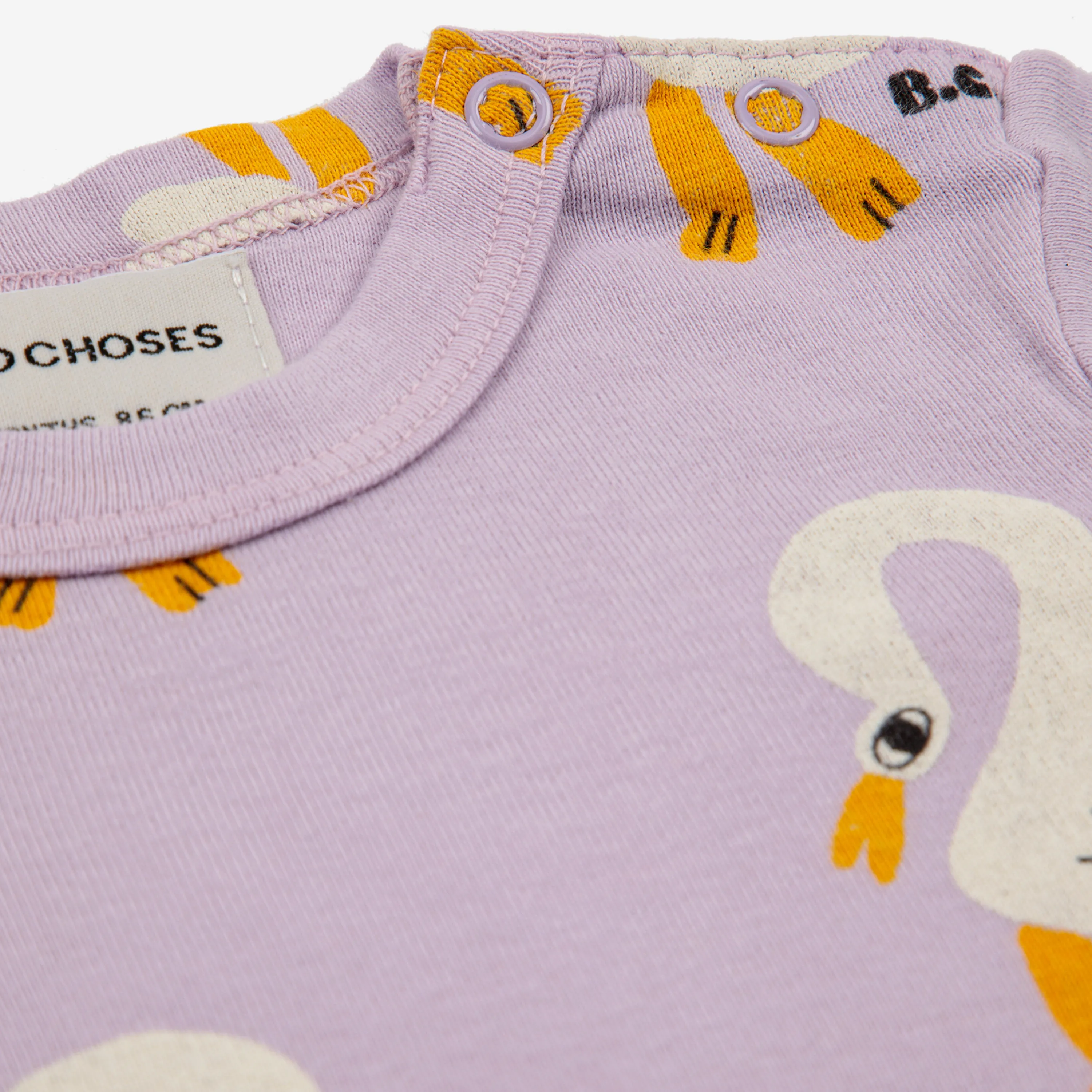 Bobo Choses Baby Pelican All Over Long Sleeve T Shirt