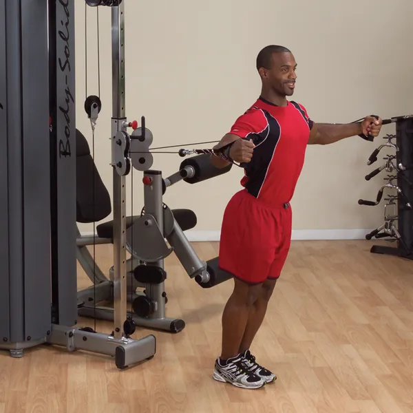 Body-Solid - Dual Cable Column-Machine, FREESTANDING W STACK