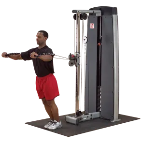 Body-Solid - Dual Cable Column-Machine, FREESTANDING W STACK