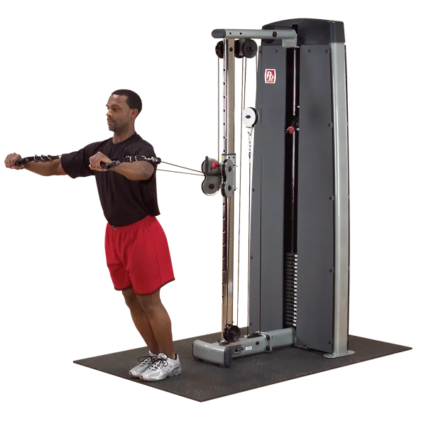 Body-Solid - Dual Cable Column-Machine, FREESTANDING W STACK