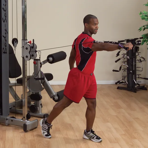 Body-Solid - Dual Cable Column-Machine, FREESTANDING W STACK