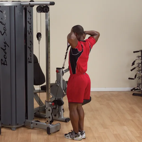 Body-Solid - Dual Cable Column-Machine, FREESTANDING W STACK