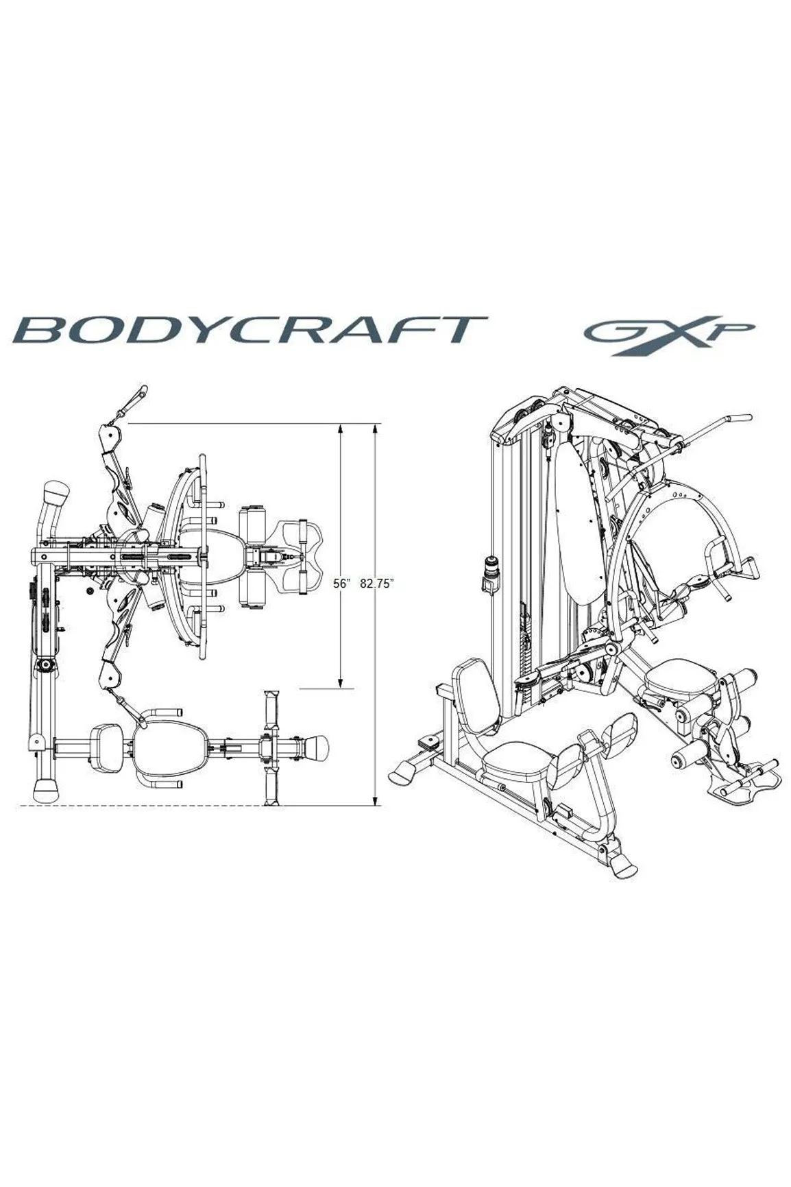 Bodycraft LGXP Pro Multi Station Home Gym