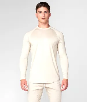 Born Tough Core Fit Stone Long Sleeve Crossfit Shirt For Men