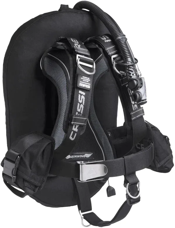 Cressi Aquawing Plus BCD   T10-SC/ Master Cromo Regulator   Compact Octopus   Mini Spg Set - Aquawing  Package