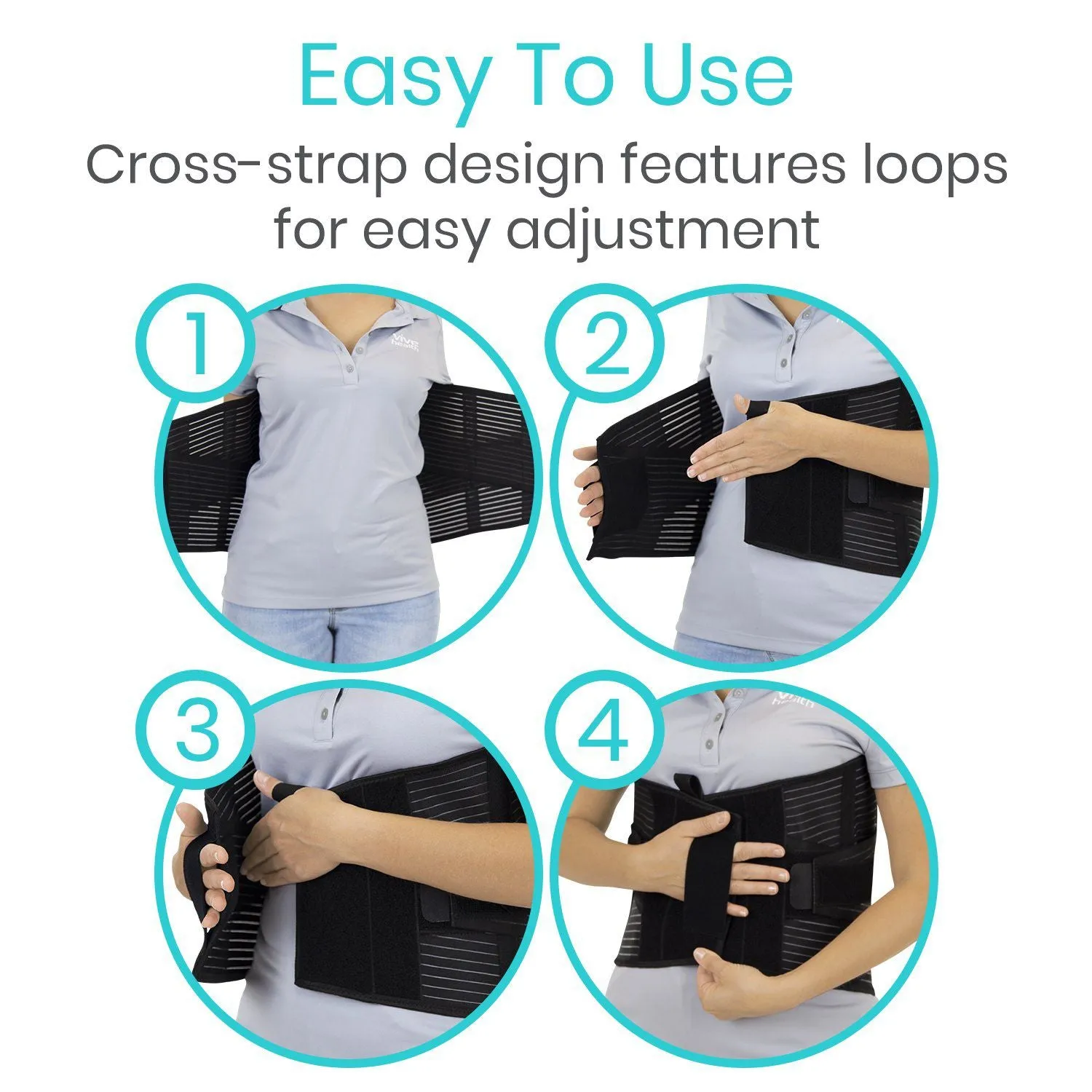 Cross Support Back Brace
