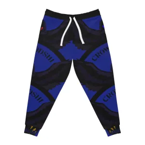 Crowgodshi 3rd GEN Athletic Joggers, DUKE BLUE LOGO