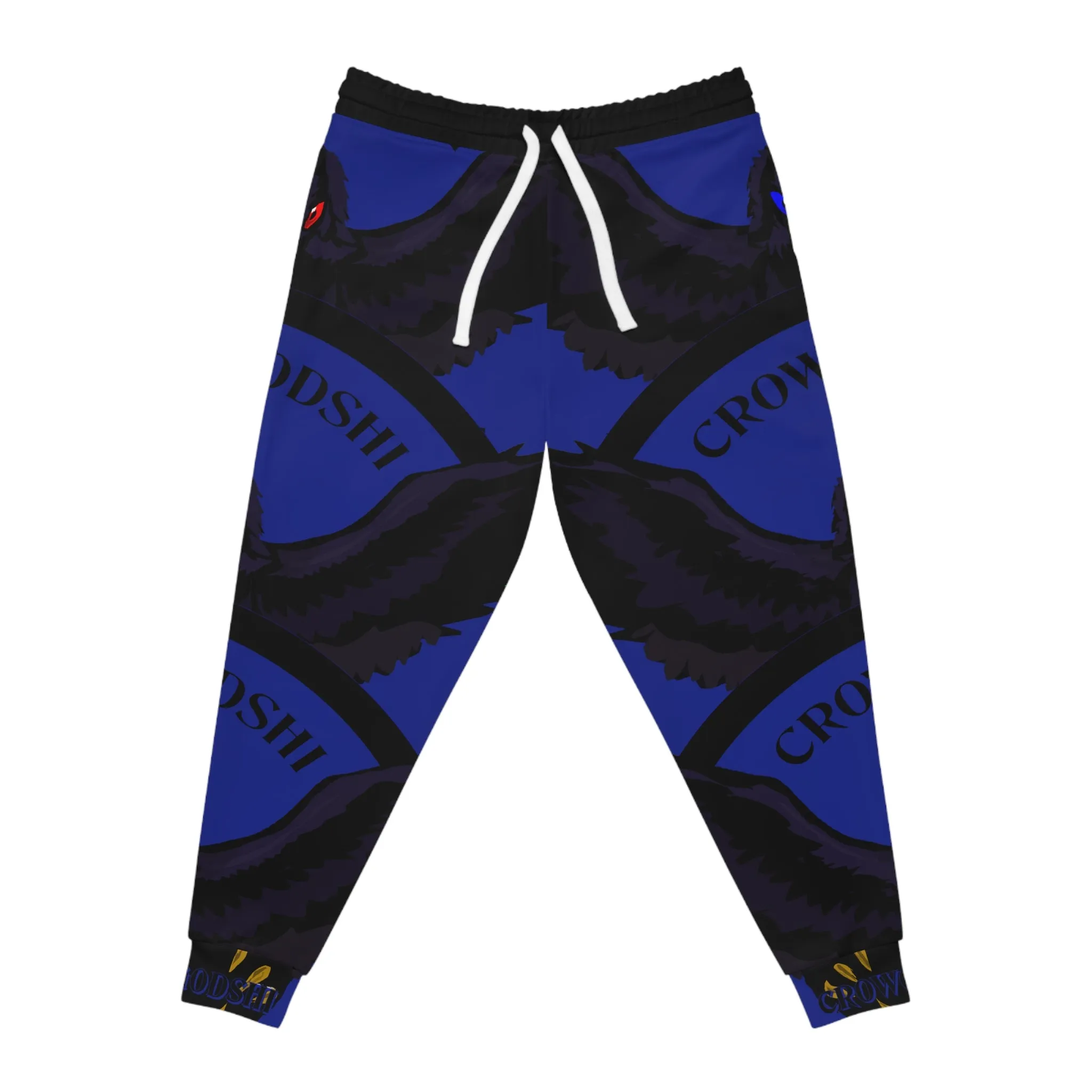 Crowgodshi 3rd GEN Athletic Joggers, DUKE BLUE LOGO