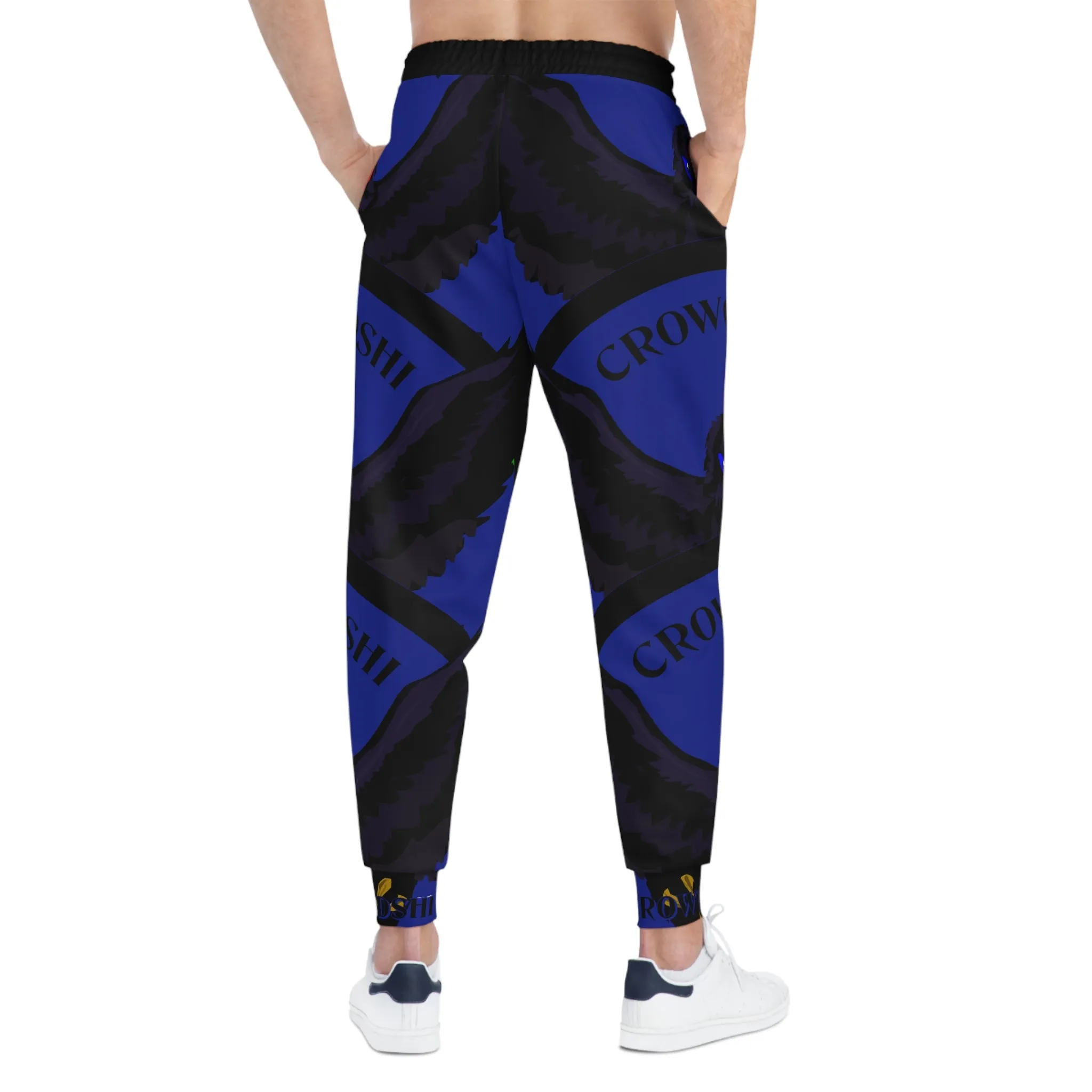 Crowgodshi 3rd GEN Athletic Joggers, DUKE BLUE LOGO