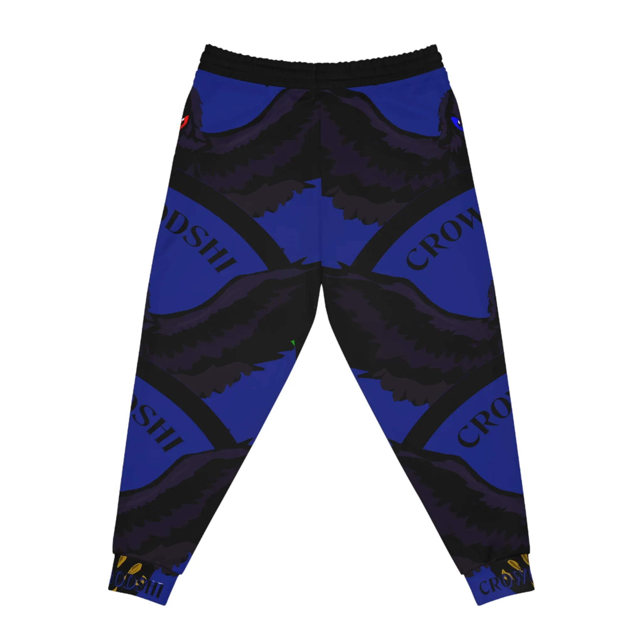 Crowgodshi 3rd GEN Athletic Joggers, DUKE BLUE LOGO