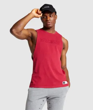 Gymshark Track Tank - Claret