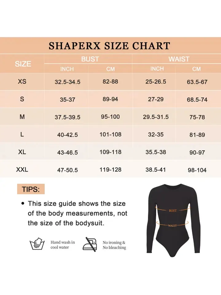 Long Sleeve Thong Bodysuit