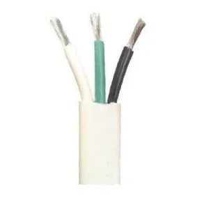 Marine-Grade Tinned Copper Triplex Flat Wire By The Foot