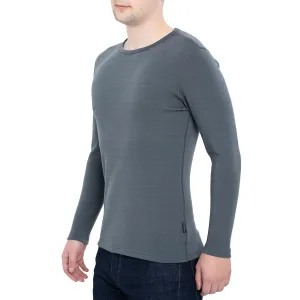 MENIQUE Long Sleeve Crew Perfect Grey