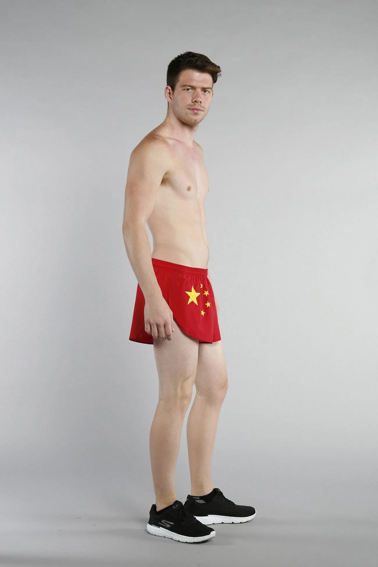 Men's Flag 1" Elite Split Shorts [C] - China