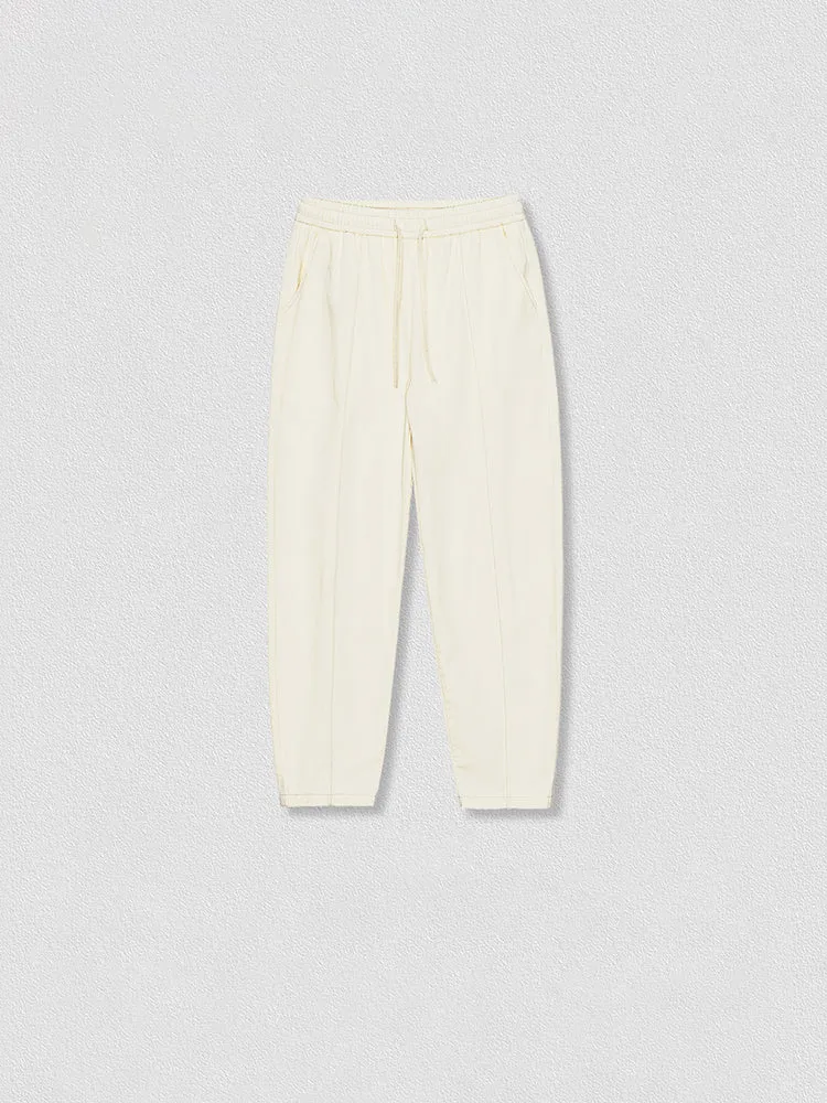 Men'S Straight Solid Joggers