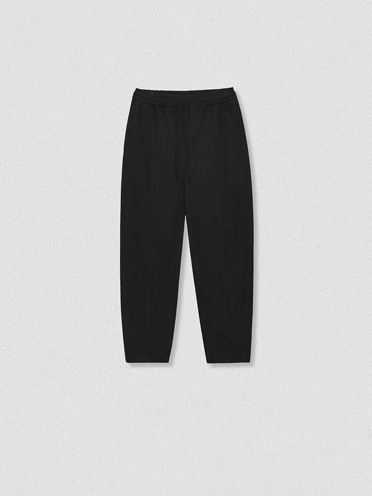 Men'S Straight Solid Joggers
