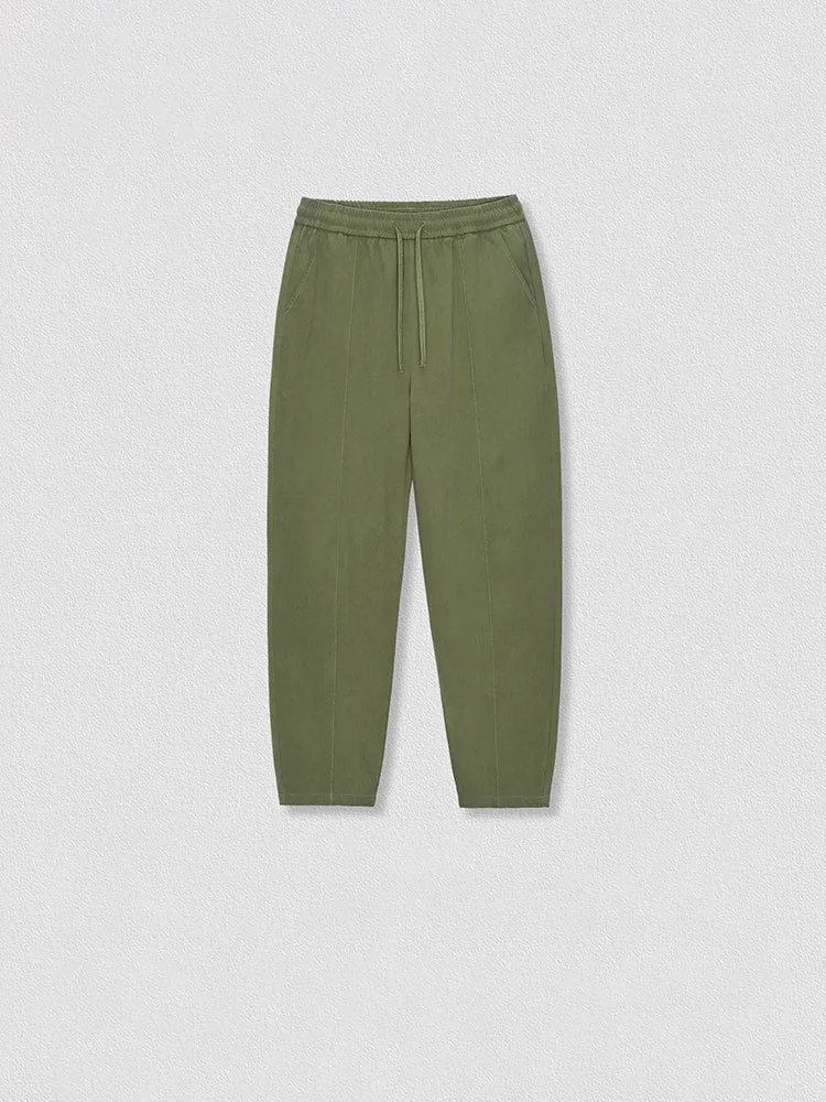 Men'S Straight Solid Joggers
