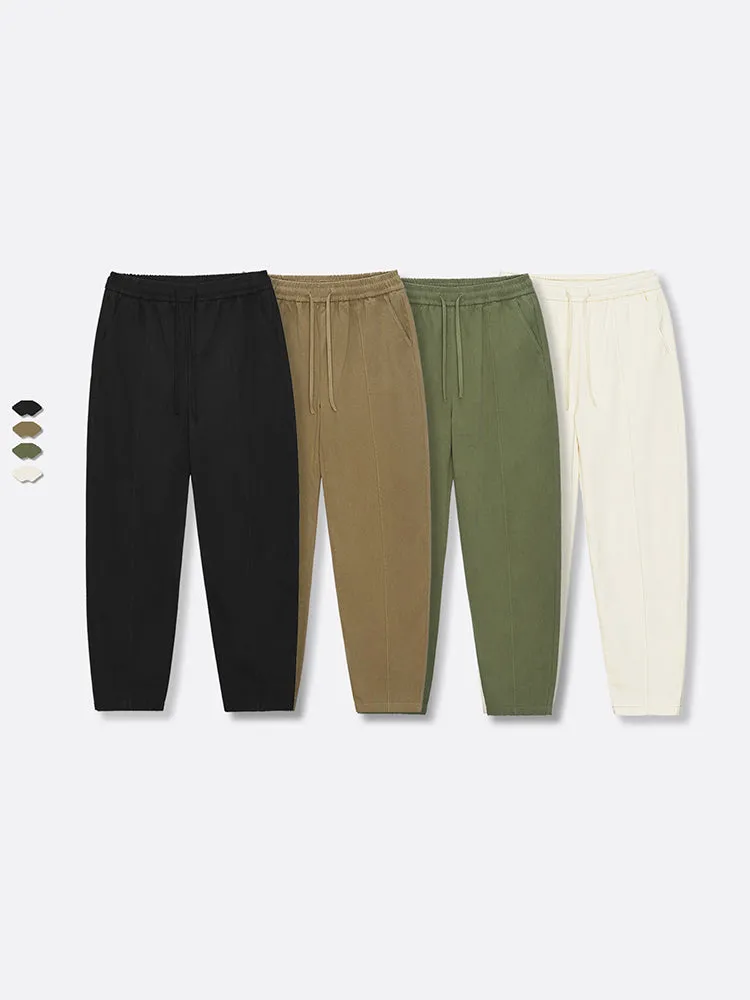 Men'S Straight Solid Joggers