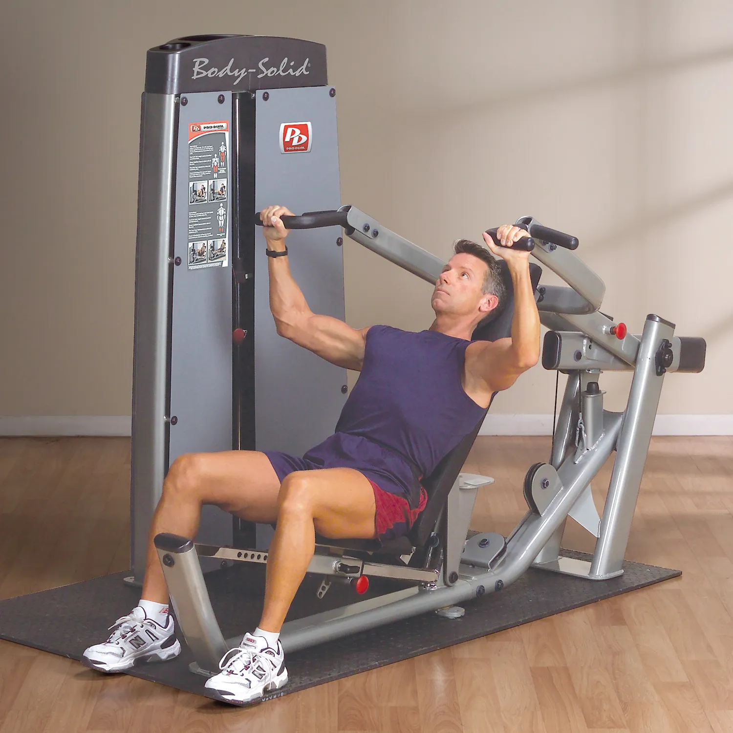 Pro Dual Freestanding Chest & Shoulder Multi Press Machine DPRS-SF