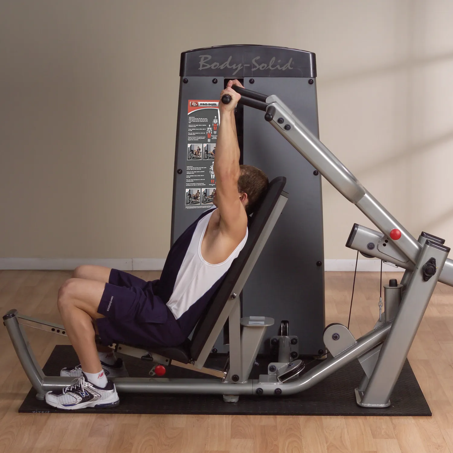 Pro Dual Freestanding Chest & Shoulder Multi Press Machine DPRS-SF