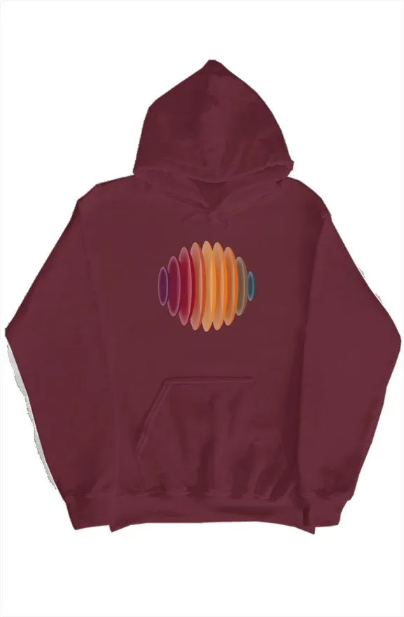 SMF 3D Retro Garnet Sunset Hoodie