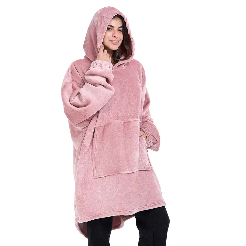 Snuggs Blanket Hoodie  Cashmere
