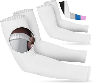 SportsTrail Cooling Arm Sleeves for Men & Women  Breathable, UV Sun Protection, Sports Arm Sleeves for Women, Men & Youth