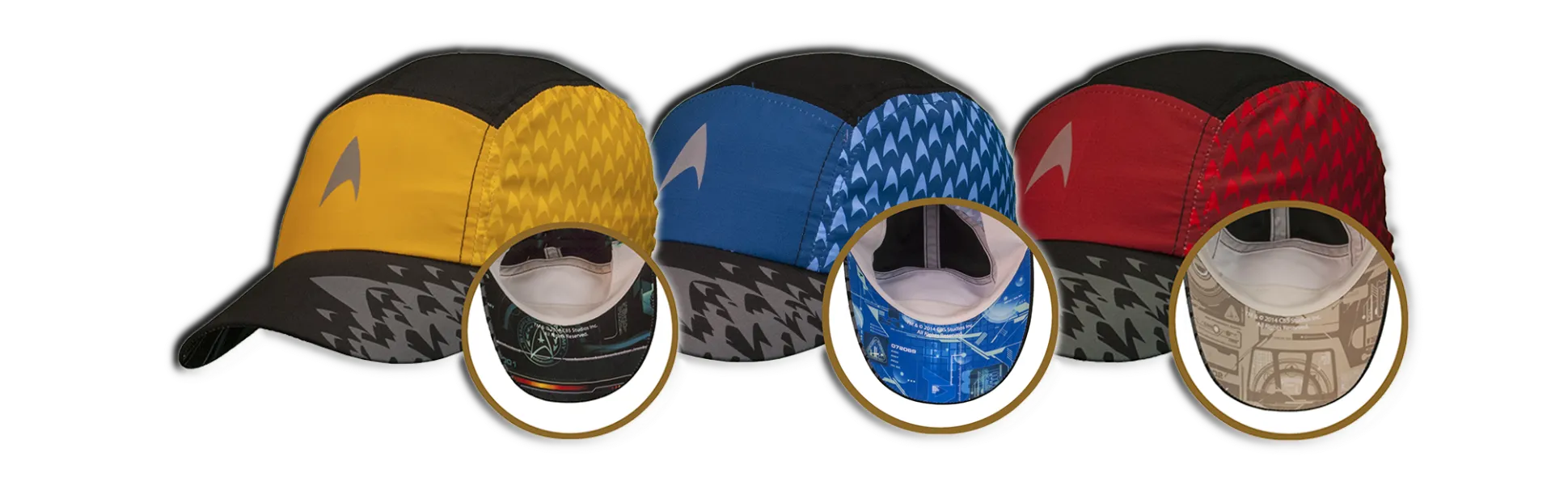 Star Trek "Science Blue" Featherweight Running Hat (one size fits most)