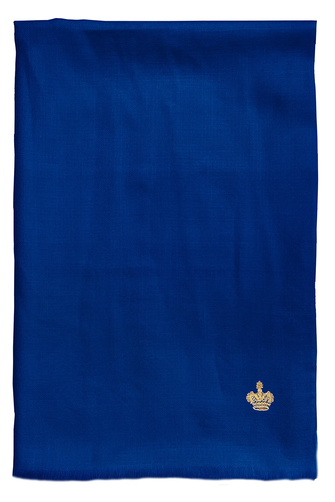 The Crown | Diamond Weave Pure Cashmere Personalized Shawl