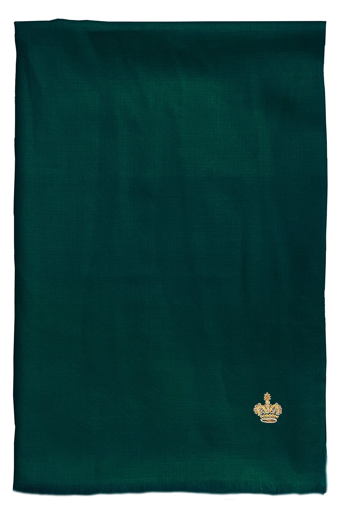 The Crown | Diamond Weave Pure Cashmere Personalized Shawl