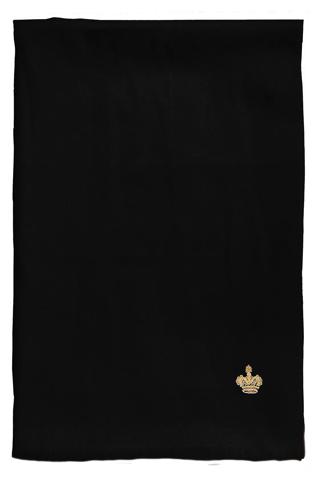 The Crown | Diamond Weave Pure Cashmere Personalized Shawl